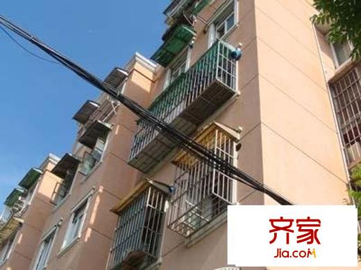 清涧四街坊外景图