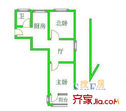 上海 安居瑶成湾花园 户型图
