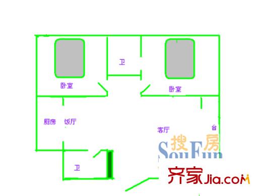 上海 新鳳凰城 戶型圖