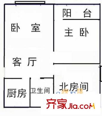 上海 桃園公寓 戶型圖