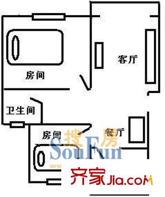上海 中大新苑 戶型圖