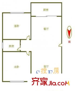 上海 中大新苑 戶型圖