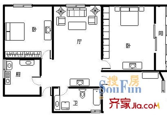 上海 梅園六街坊 戶型圖