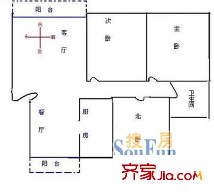 東南三村 戶型圖