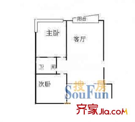 上海 日月星城 戶型圖