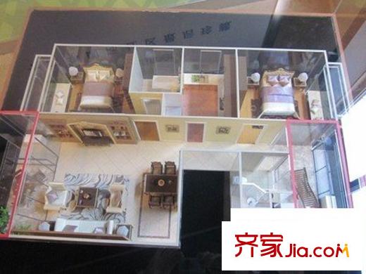 妙境家園 3室 戶型圖