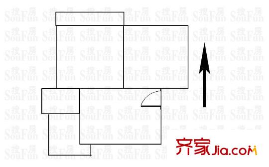 妙境家園 3室 戶型圖