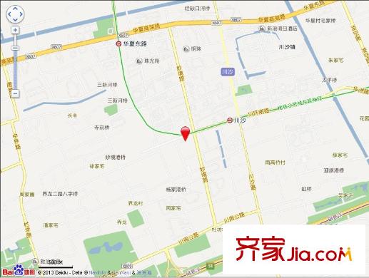 王橋苑交通圖