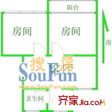 上海 德州七村 戶型圖