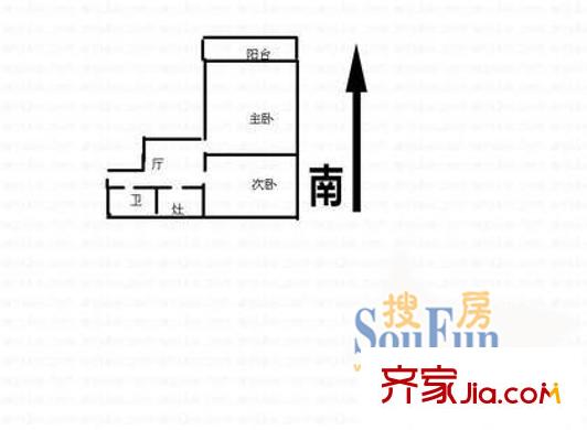 上海 德州七村 戶型圖