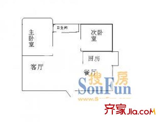 上海 匯康公寓 戶型圖
