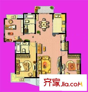 澳丽映象嘉园 户型图