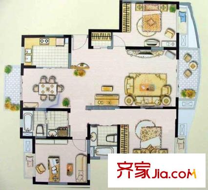 澳丽映象嘉园 户型图
