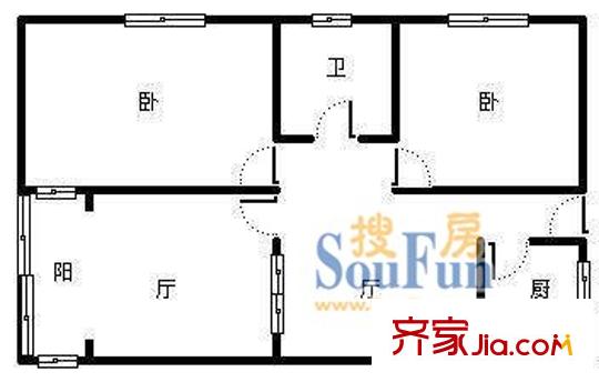 上海 涇東小區(qū) 戶型圖