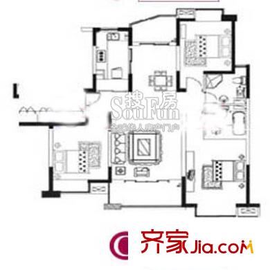 樱源晶舍 户型图