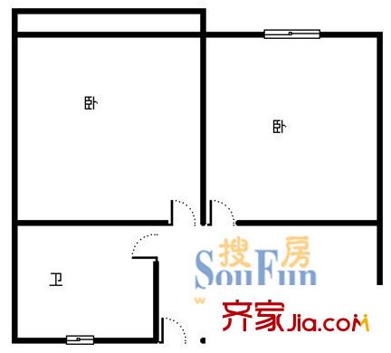 上海 東南新村 戶型圖