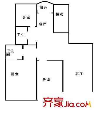 上海 源城錦翠苑 戶型圖