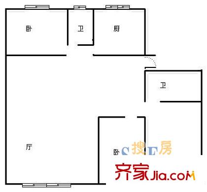 上海 佳信都市花园 户型图