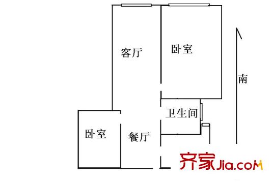 骏丰嘉骊花园 0室 户型图