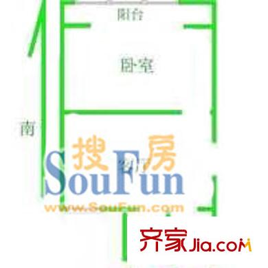 濟陽一村 戶型圖