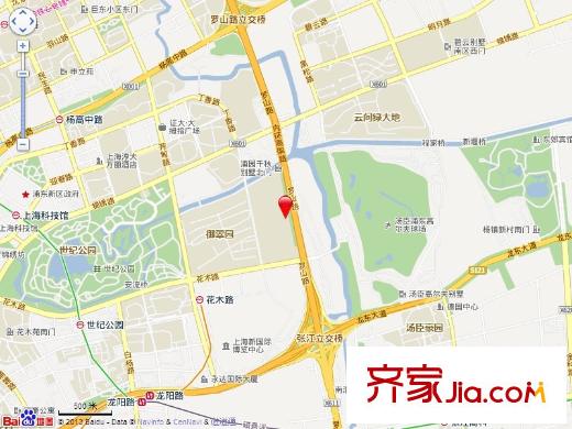 四季雅苑交通圖