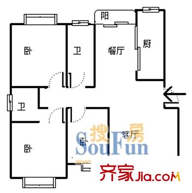 上海 汇丰佳苑 户型图