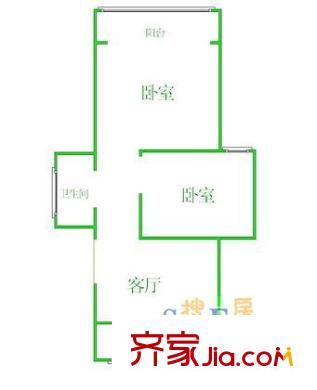東五小區(qū)(浦東)戶(hù)型圖上海 東五小區(qū) 戶(hù)型圖 2室1廳1衛(wèi)1廚