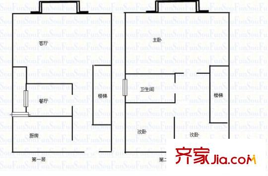 綠地東岸漣城戶型圖戶型圖 2室1廳1衛(wèi)1廚
