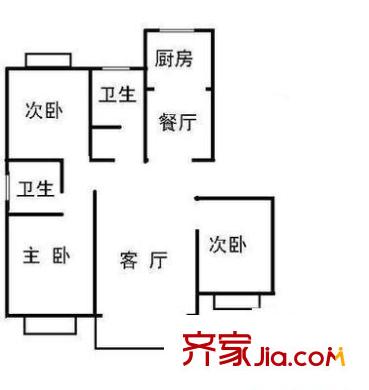 上海 西部大楼 户型图
