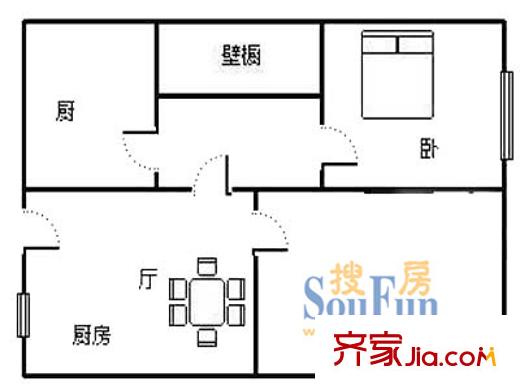 蓮業(yè)新村2室1廳1衛(wèi)2廚