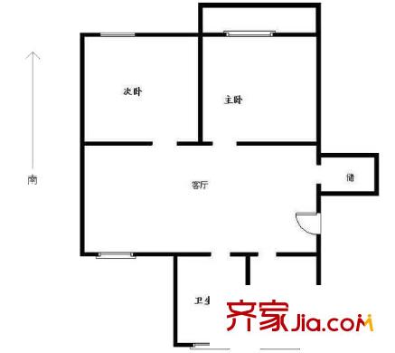 蓮業(yè)新村2室1廳1衛(wèi)1廚