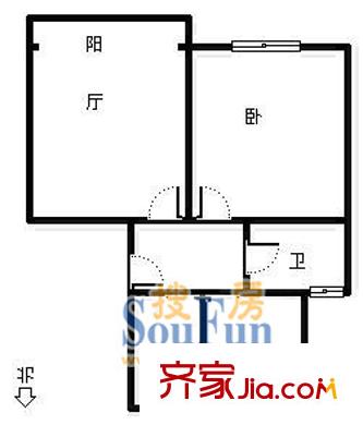 上海 金楊公寓 戶型圖