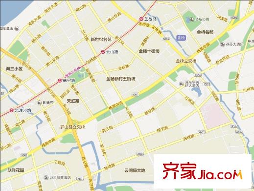 金楊公寓交通圖