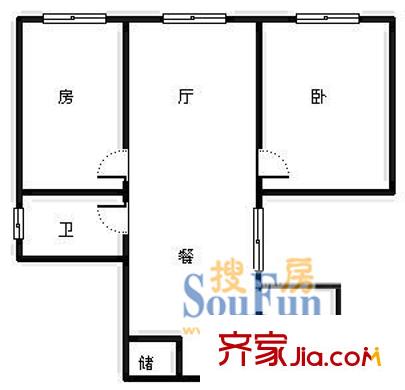 上海 金楊公寓 戶(hù)型圖