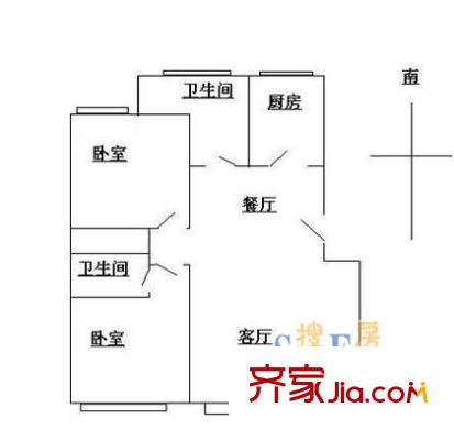 上海 品珍苑 戶型圖
