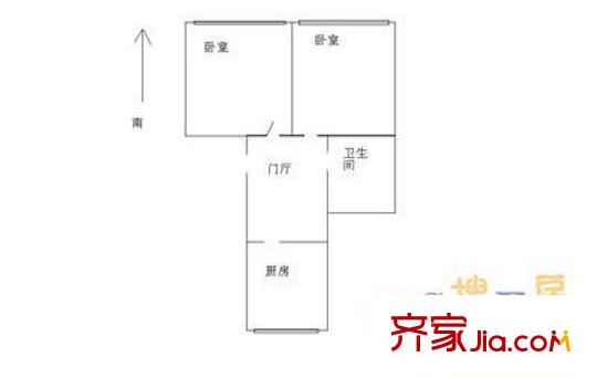 军博电信宿舍配套图户型图
