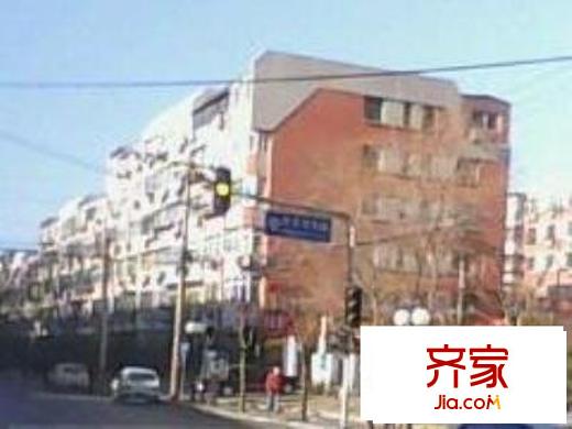 麦子店居住区外景图实景图
