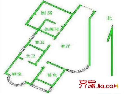 罗马花园 户型图