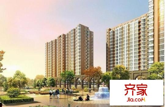 上上城青年新城外景图