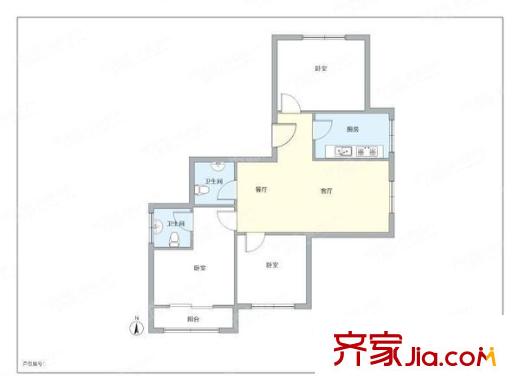中泽家园 户型图