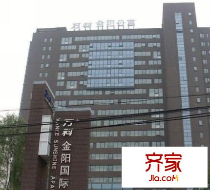 万科金阳国际公寓外景图