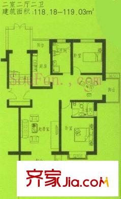 世纪名苑户型图2期光墅板