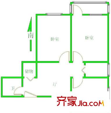 安贞里一区 户型图