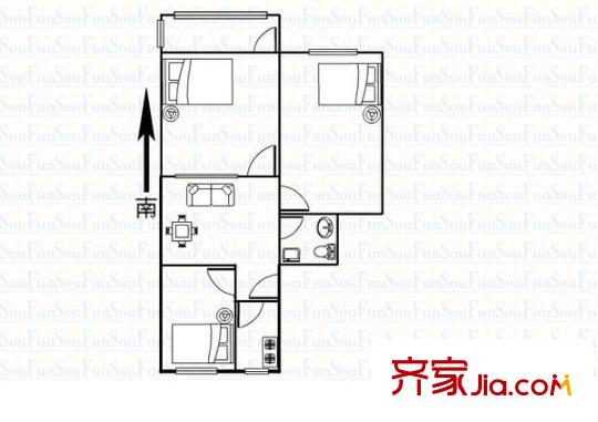 安贞里一区 户型图