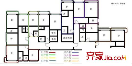 柳芳北里户型图层面图