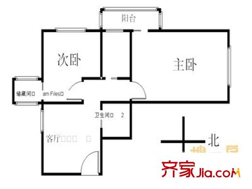 左家庄北里户型图户型图