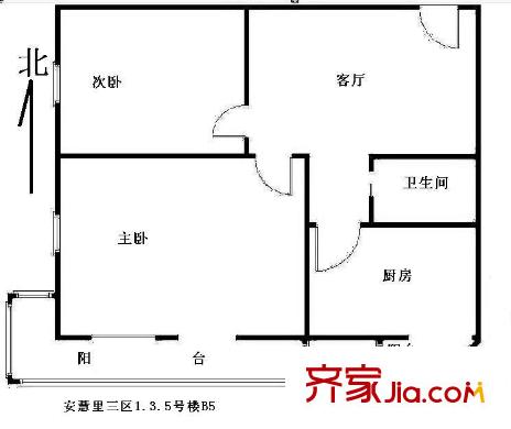 安慧里三区1.3.5号楼B5