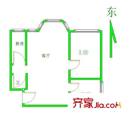珠江帝景伯爵山户型图