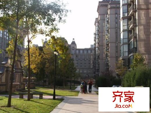 珠江帝景伯爵山外景图