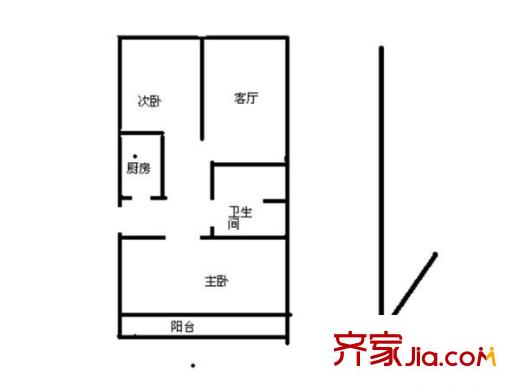 汇鸿家园 4室 户型图